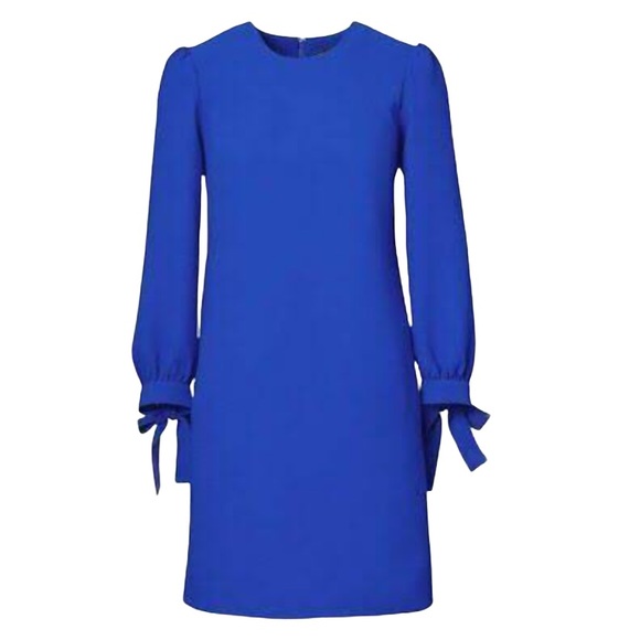 Banana Republic Royal Blue Shift Dress Sz 8 Petite - Picture 2 of 9